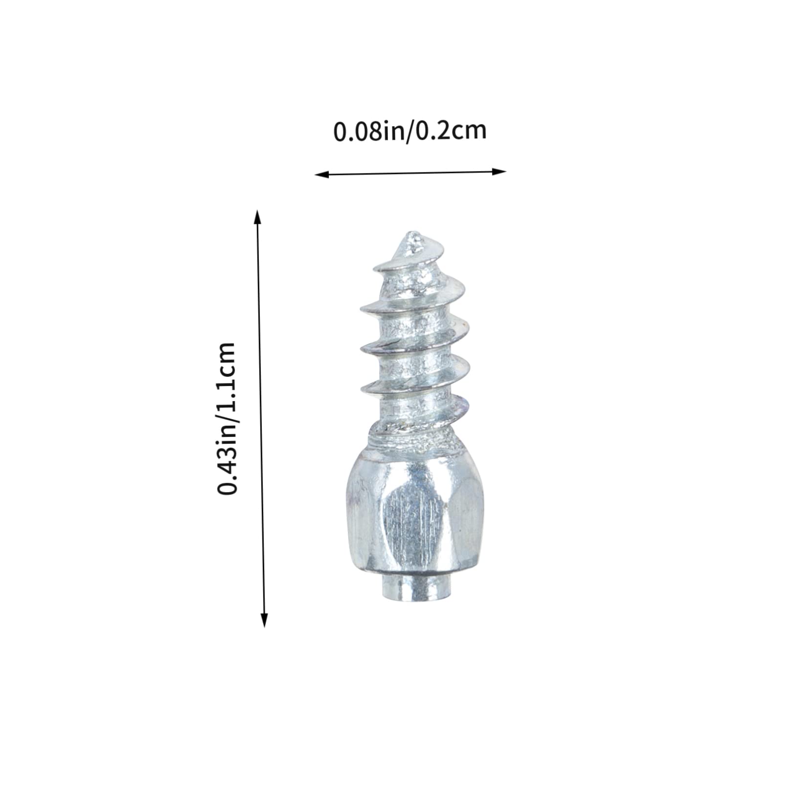 Clavos para Neumáticos de Aleación 100 Pcs Antideslizantes para Coche y Bicicleta Invierno Uso Profesional Resistentes y Duraderos Reparación de Ruedas para Vehículos y Bicicletas
