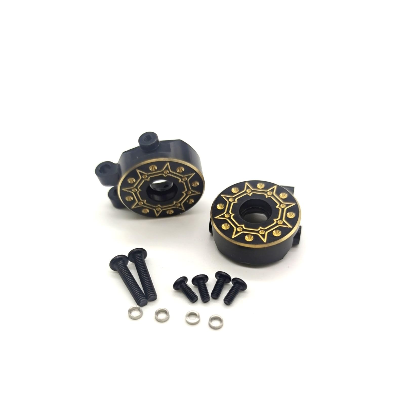 Brass Front Steering Knuckles for 1/18 RC Track TRX4M Upgrade Parts