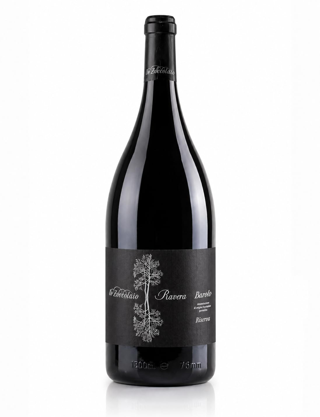 Lo Zoccolaio Barolo DOCG Riserva Ravera en Estuche de Madera - Vino Tinto Italiano - 1 Botella X 1500ml