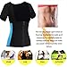 Women Sauna Suit Waist Trainer Neoprene Shirt for Sport Workout Corset Hot Body Shaper Top (M, Black Sauna Sweat Shirt)