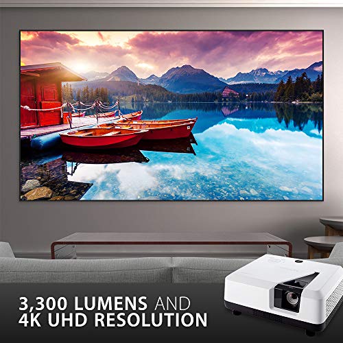Proyector-laser-ViewSonic-DLP-LS700-4K-4K-UHD-3300-lumenes-ANSI-HDMI-USB-Altavoz-de-10-vatios-Zoom-optico-de-13X-Blanco