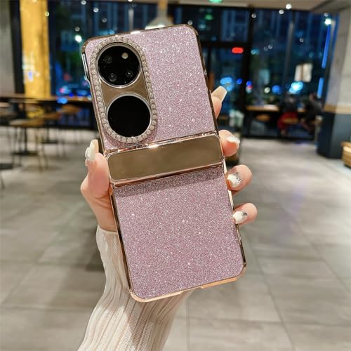 Coque complète Huawei P50 étui cuir brillant ultra léger fin