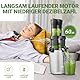 AMZCHEF Ganzfrucht Entsafter - 80MM große Öffnung Slow Juicer - Entsafter Gemüse und Obst Testsieger mit Verbesserter Schnecke, Doppelschicht Filter, Retro Kippschalter, Leiser Motor - Grau