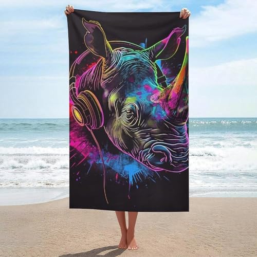 Serviette de plage absorbante anti-odeur pour le running et vélo