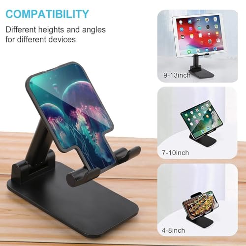 Support téléphone réglable et antidérapante Color Jellyfish pliable