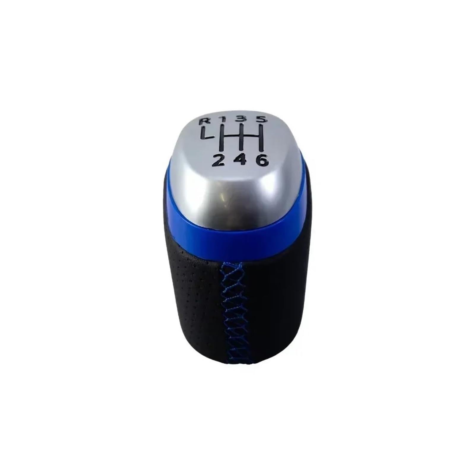 AHRPKAMERD Gear Shift Knob 1PCS for Megane IV MK4 BFB for Kadjar for Talisman 2015-2022 Gear Shift Knob Shift knob(Blue 6 Speed)
