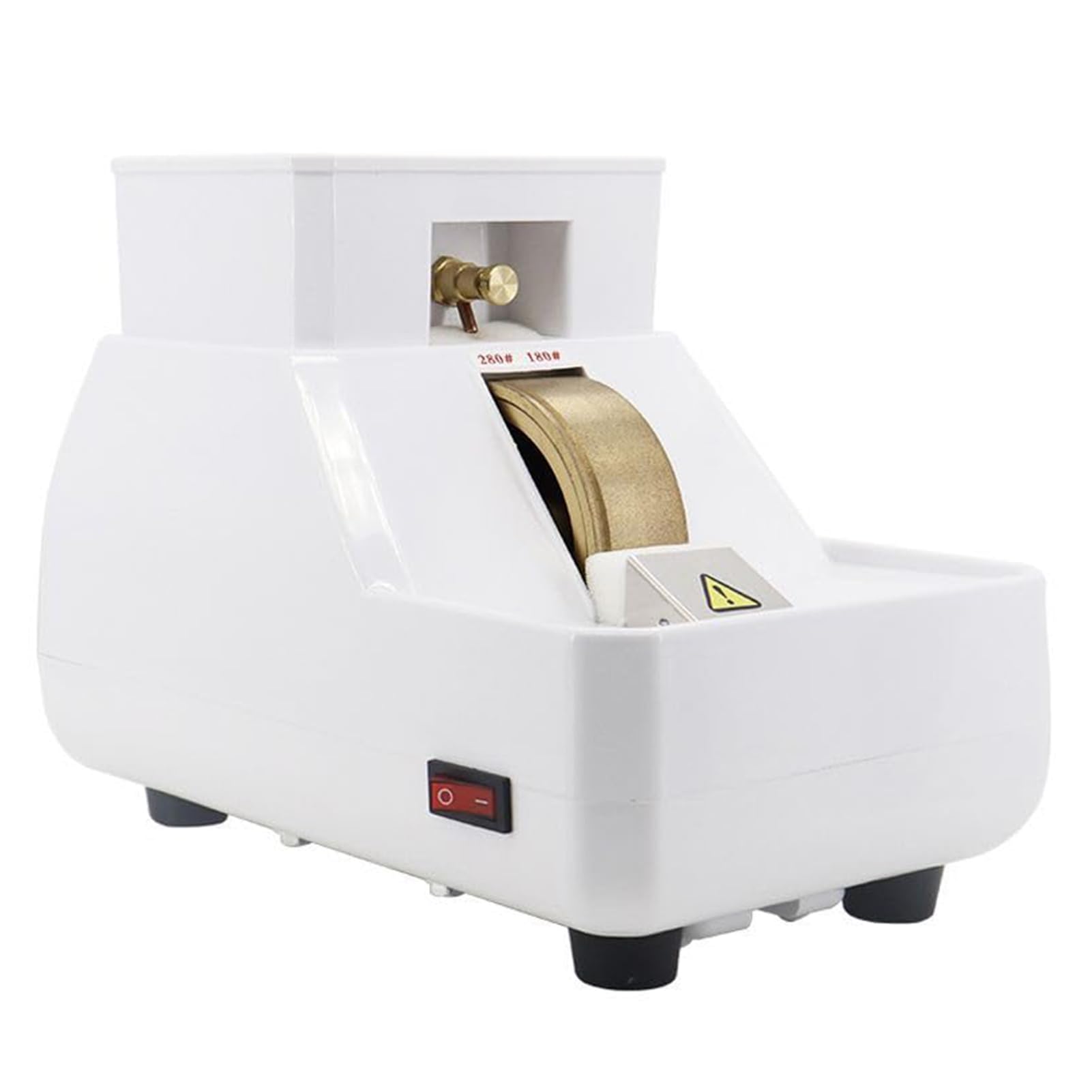 ZPBLWT Lens Grinder Optical Hand, Manual Lens Edger 3 in 1 Lens Polisher with Removable Sink for Resin Glass PC Stone, Diamond Grinding Wheel, Grinding Wheel Size 35mm