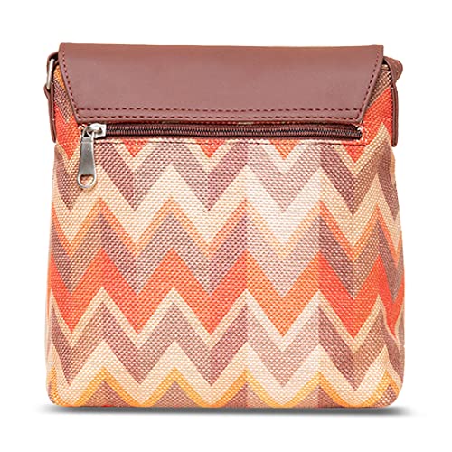 ZOUK-Tidal-Wave-Printed-Womens-Hand-Crafted-Vegan-Leather-Multicolour-Flap-Sling-Bag