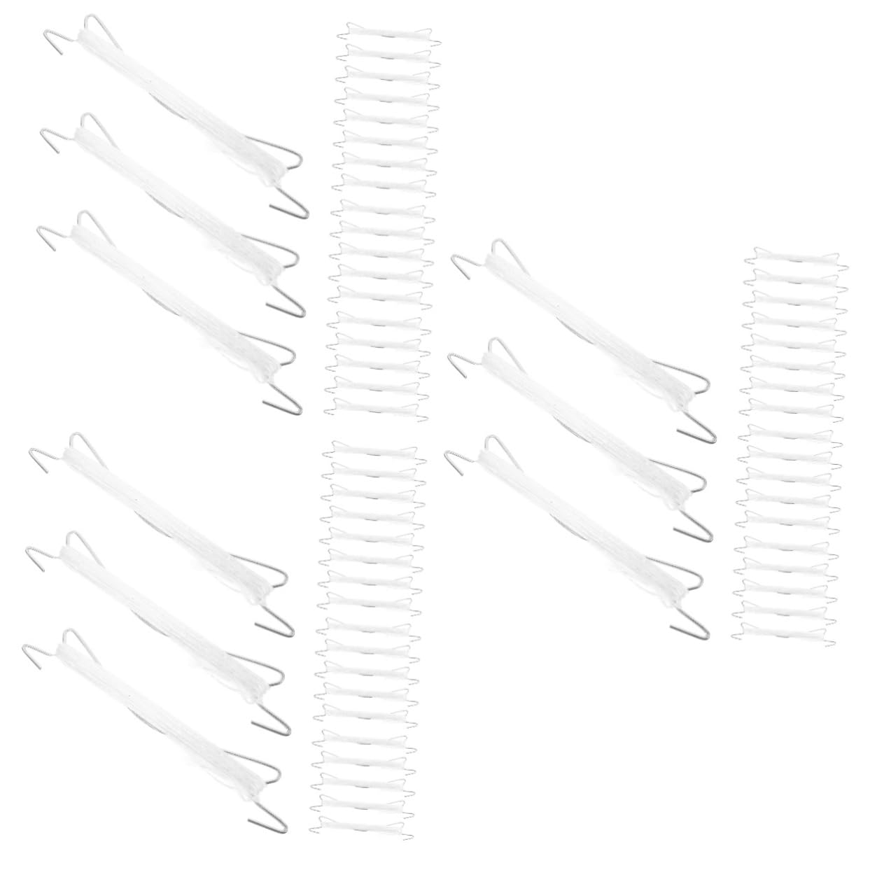 Gatuida 3 Set Set di Ganci per Arrampicata da pianta Piante Clip a Traliccio in plastica Clip per reti da Giardino Supporto da Pomodoro da Giardino Ganci di pomodori Acciaio Inossidabile