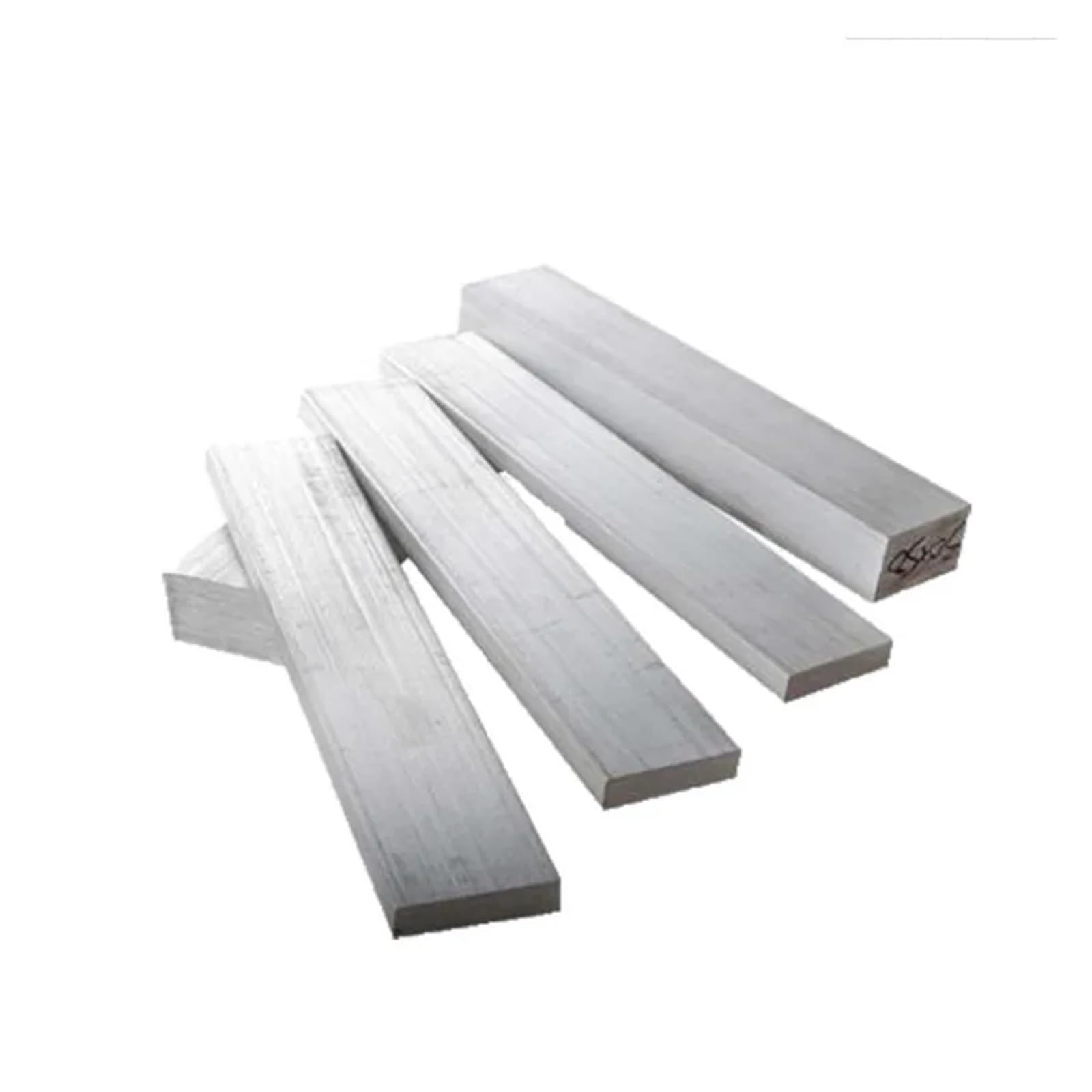 Barre Plate en Aluminium, Plaque en Alliage d'aluminium DIY Longueur 500 mm Largeur 10-100 mm Épaisseur 2 mm-10 mm(3x25x500mm - 5pcs)