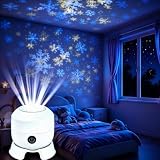 Genyerl Dynamic Rotating LED Projector Light,Led Starry Ocean Projector, 360° Rotating USB...