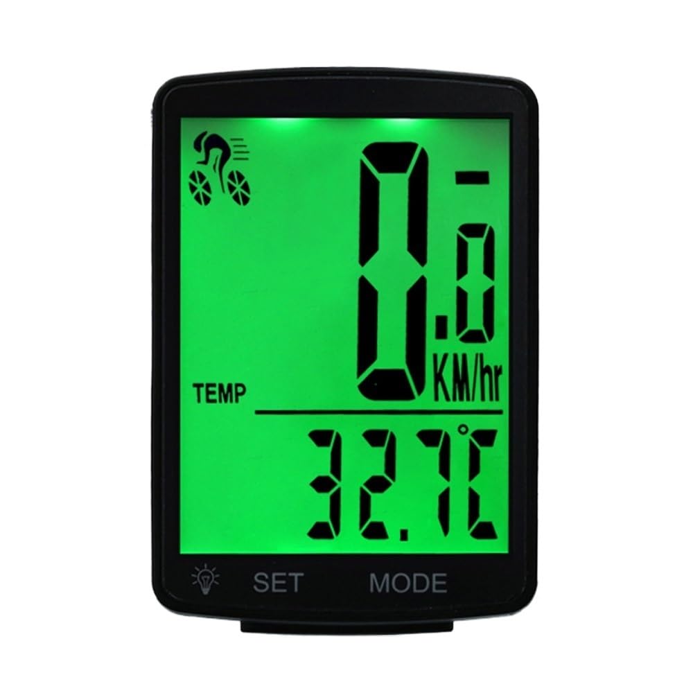 Contachilometri Bici Computer da bicicletta Tachimetro for bici wireless Display digitale Contachilometri Ciclismo impermeabile