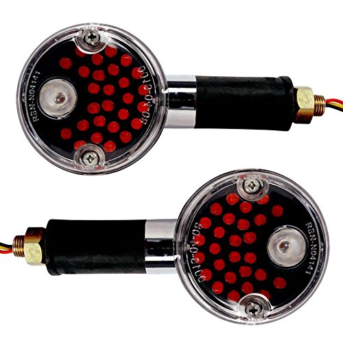 R.J.VON RJEXINLEDA01 LED Side Indicator (Pack of 2 Red and yellow)