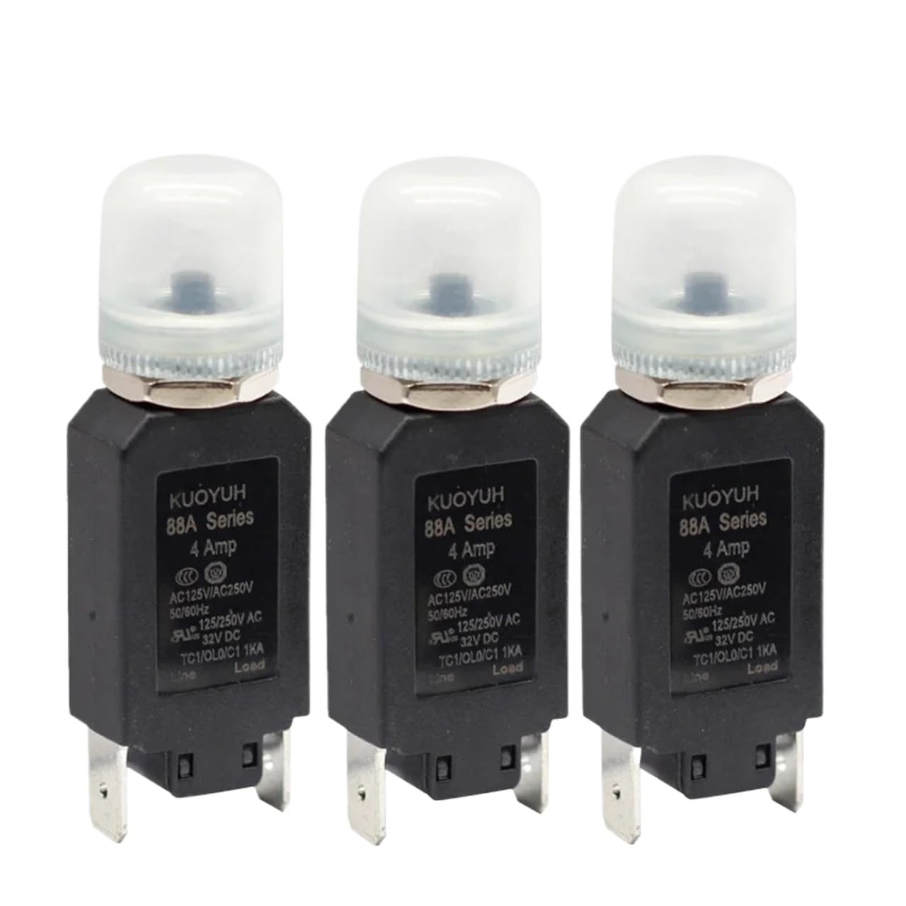 Disjoncteur 5A contre surcharges de courant 32V pour éviter les courts-circuits de batterie