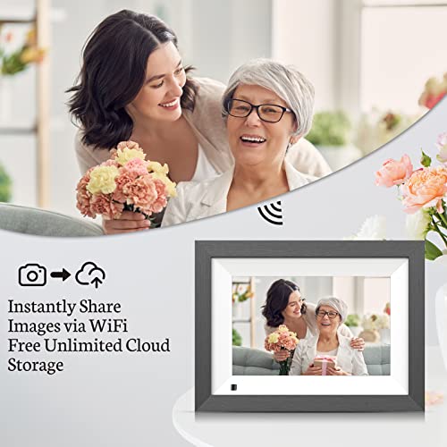 Bsimb Wifi Digital Picture Frame, 16Gb Electronic Photo Frame 10.1 Inch Hd Ips Touch Screen Display, Instantly Share Photos/Videos Via App Email, Auto-Rotate, Gift For Grandparents #TOP1