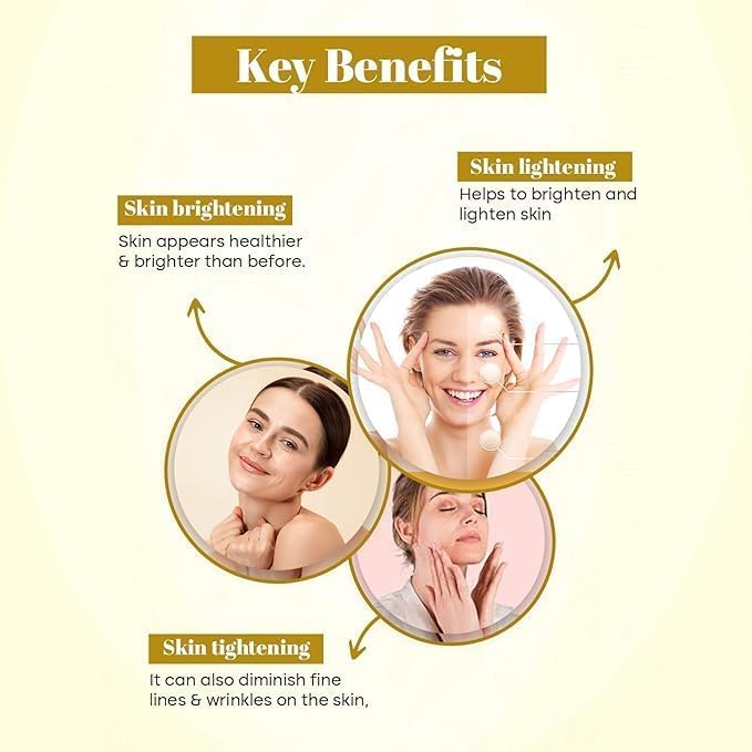 Image of Skin Sparkle Facial Serum for Glowing Skin | Brightening & Tightening Face Serum | Helps Improve Skin Texture | 99% Natural Ingredients | Paraben Free | 30ml