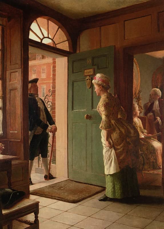 Affiche Impression d'art Trop tard par Edwin Tableau sur Toile 60x90cm Décoration Murale Salon