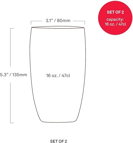 Miniatura 2 de Zafferano Perle Beverage Amber (juego de 2)