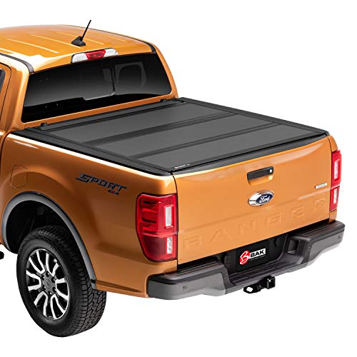 BAK BAKFlip MX4 Hard Folding Truck Bed Tonneau Cover | 448126 | Fits 2015 - 2022 Chevy/GMC Colorado/Canyon 5' 3" Bed (62.7") #1