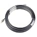 50ft 15m RG8X Coax Coaxial UHF PL259 Molded & Soldered Connectors Amateur CB Radio Antenna Cable Wire (50ft 15m)