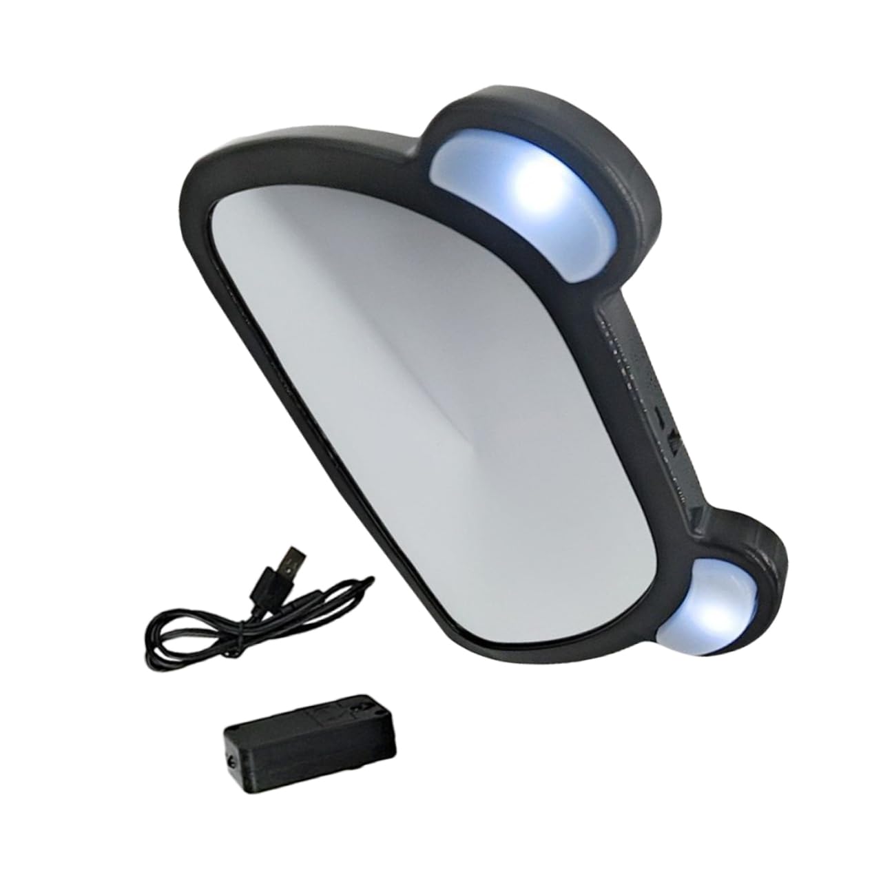 LED Rücksitz Beobachtungsspiegel für Babys mit Fernbedienung, USB