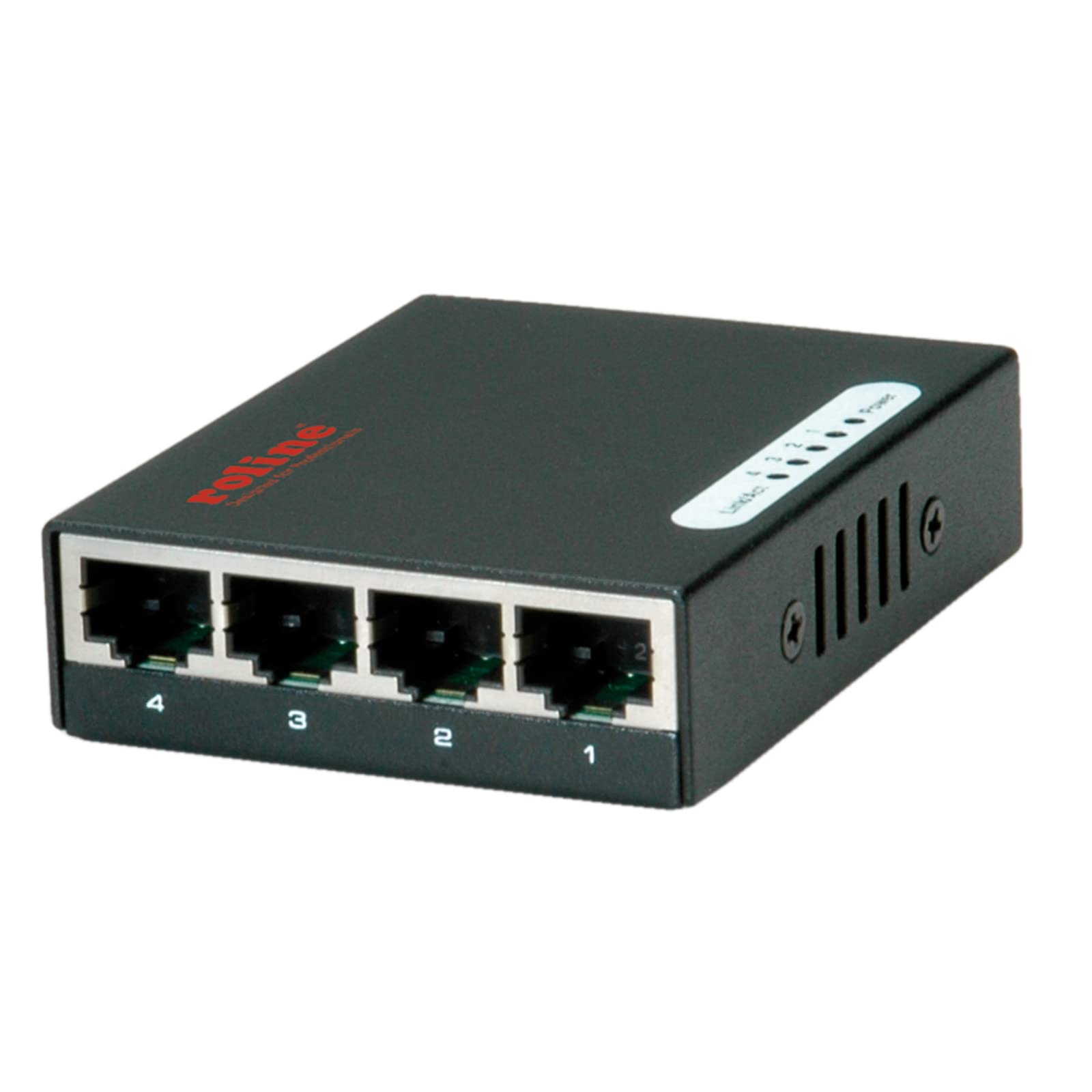ROLINE Switch Gigabit Ethernet, Pocket, 4 ports - Commutateurs réseaux (Pocket, 4 ports, Full duplex)