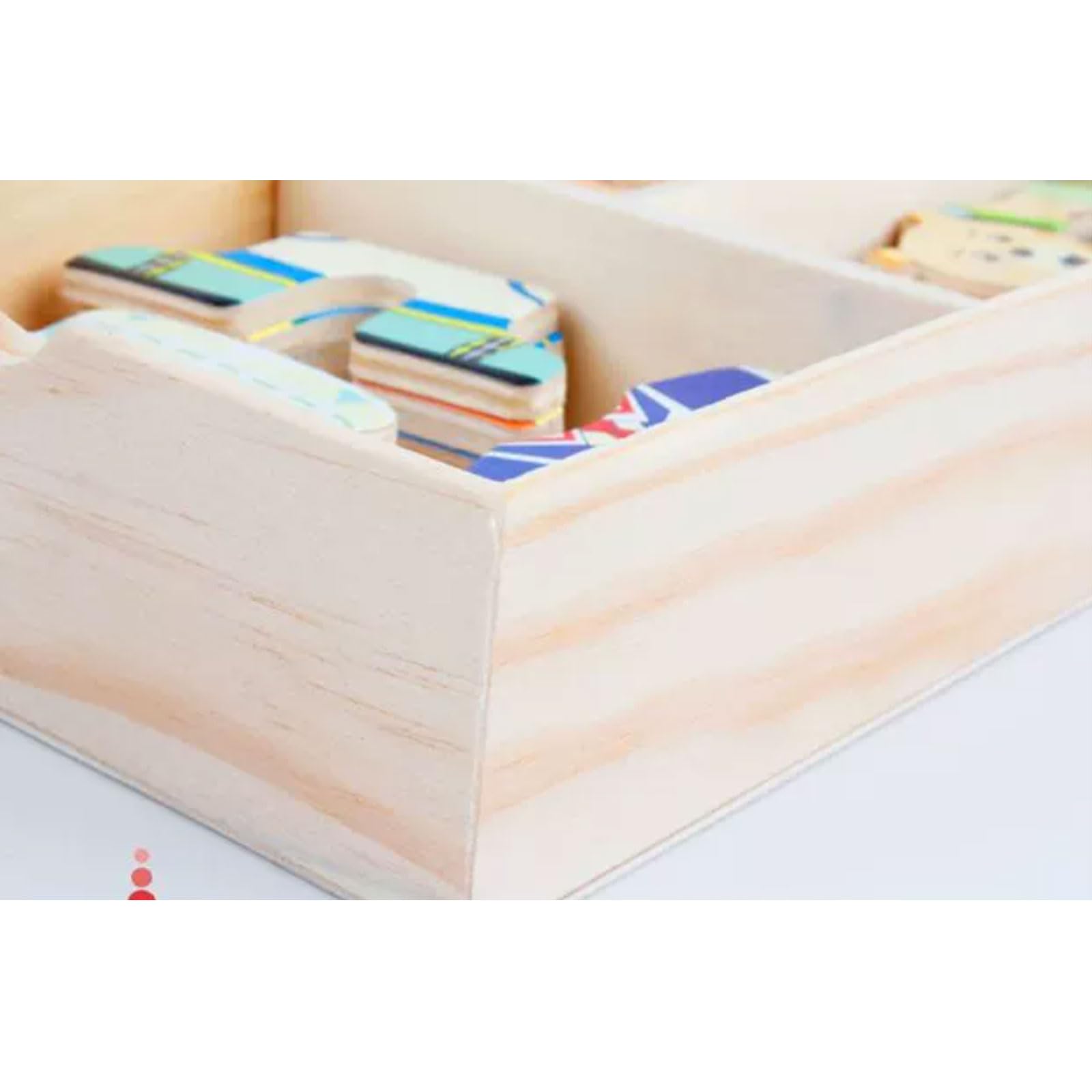 Rompecabezas Vestir Madera Montessori Oso y Conejo