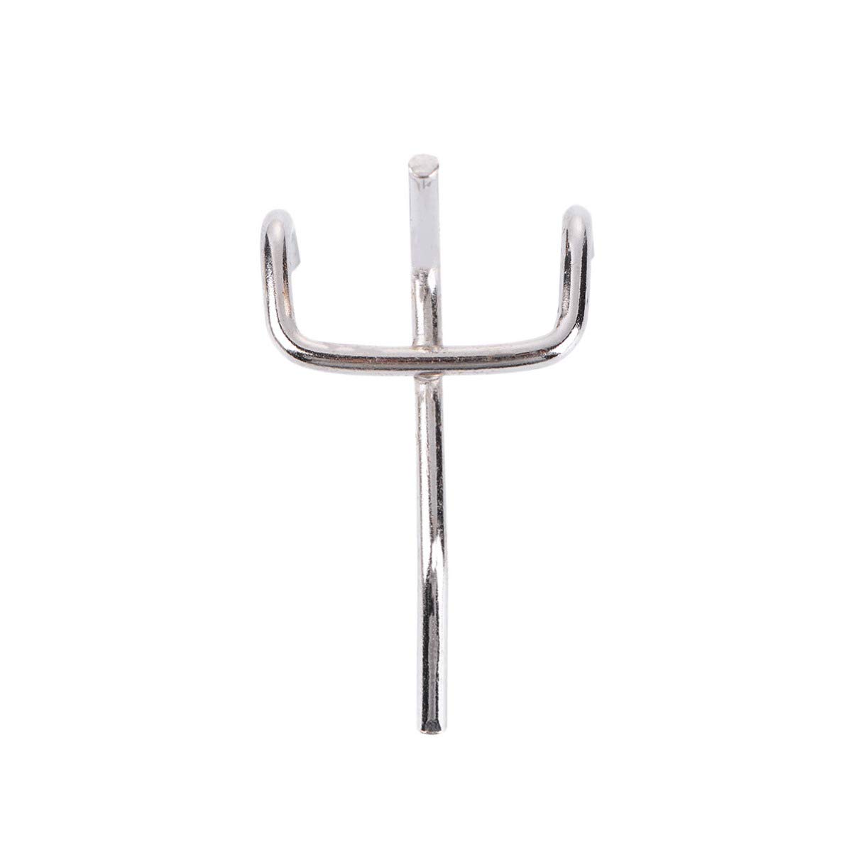 Cabilock 50 Pièces Crochets de Panneau Perforé Assortiment de Panneau Perforé Organisateur D'outil Crochets de pour Organiser Le Système de Stockage D'outils 5 Cm