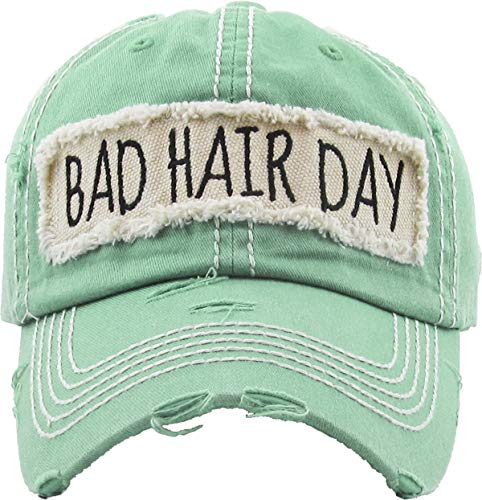 Image of Vacation Beach Camping Womens Baseball Cap Distressed Vintage Unconstructed Embroidered Patch Hat