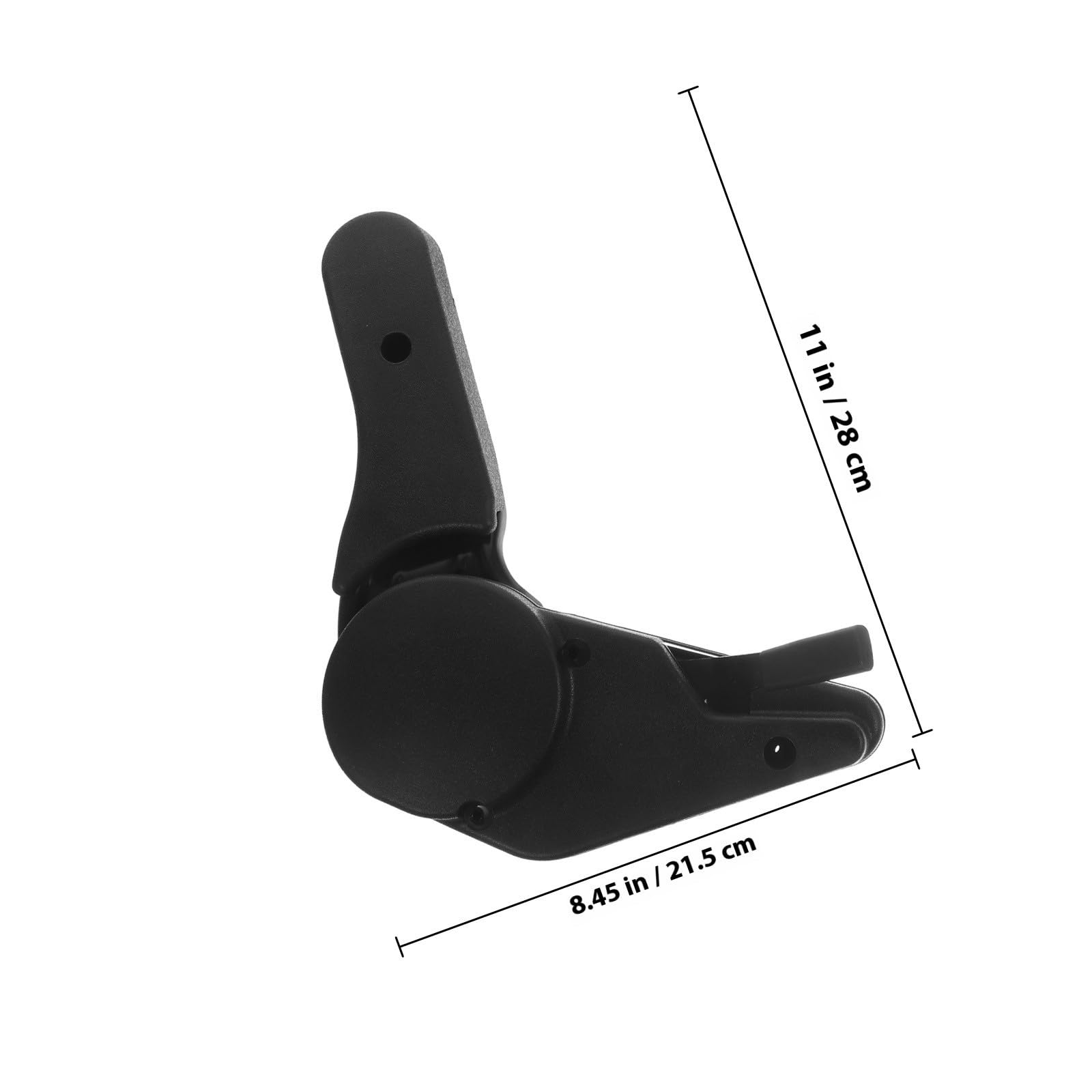 Happyyami Verstellbarer Rückenlehnenwinkel für Gaming Stuhl und Rennsitz 180 Grad Einstellbar Robustes Metall und Abs 1 Satz Zubehör für Ergonomischen Bürostuhl