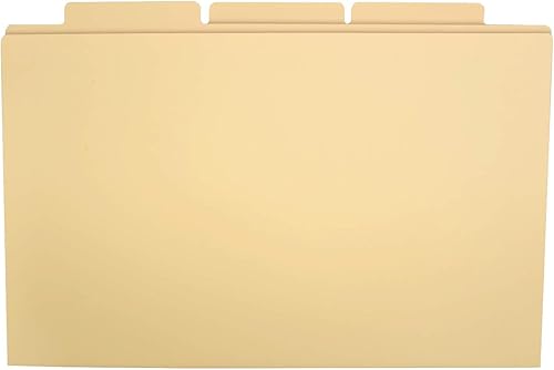 Carpeta de archivo Manila 11x17 (60 por paquete)