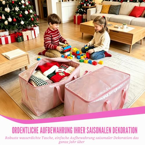 ZFWDSY 4 Stück Umzugstaschen Umzugskartons für Weihnachtsbaumtasche – Ansicht 3