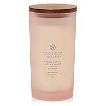 Chesapeake Bay candela profumata | Candela grande Tumbler Stillness + Purity per aromaterapia | Durata: fino a 82 ore | Collezione Mind & Body