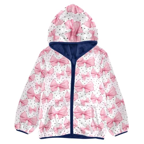 Bows Boys Fleece Coat,Children's Zip-Up Hoodie Jacket,Baby Warm Fashion Outerwear 3-10T,A113273
