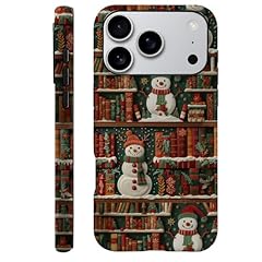 Christmas Snowman Book Red