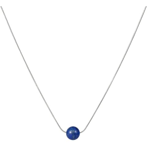 Lit Wall Crystal Necklaces for Women 10mm 18K Gold White Plated Crystal Pendant Natural Stone Necklace Adjustable Gemstone Necklace Healing Crystal Necklace Silver Necklaces for Women