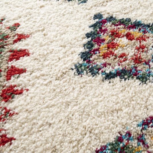 Decoweb Tapis Motif berbère - Kaya - Multicolore - 200 x 290 cm