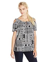 Tribal Print/Black/Ivory