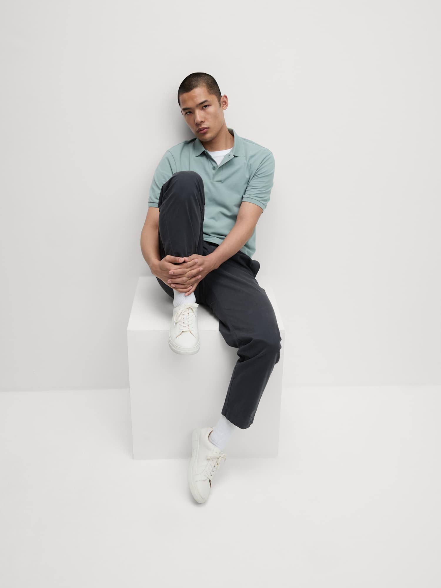 Marks & Spencer 2-Pack Uomo Polo Ultimate Ricche di Cotone – vestibilità Regolare – con Stretch