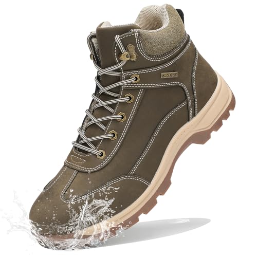 Men's Waterproof Hiking Boots Outdoor Hiking Shoes Trekking Backpacking Mountaineering Boots