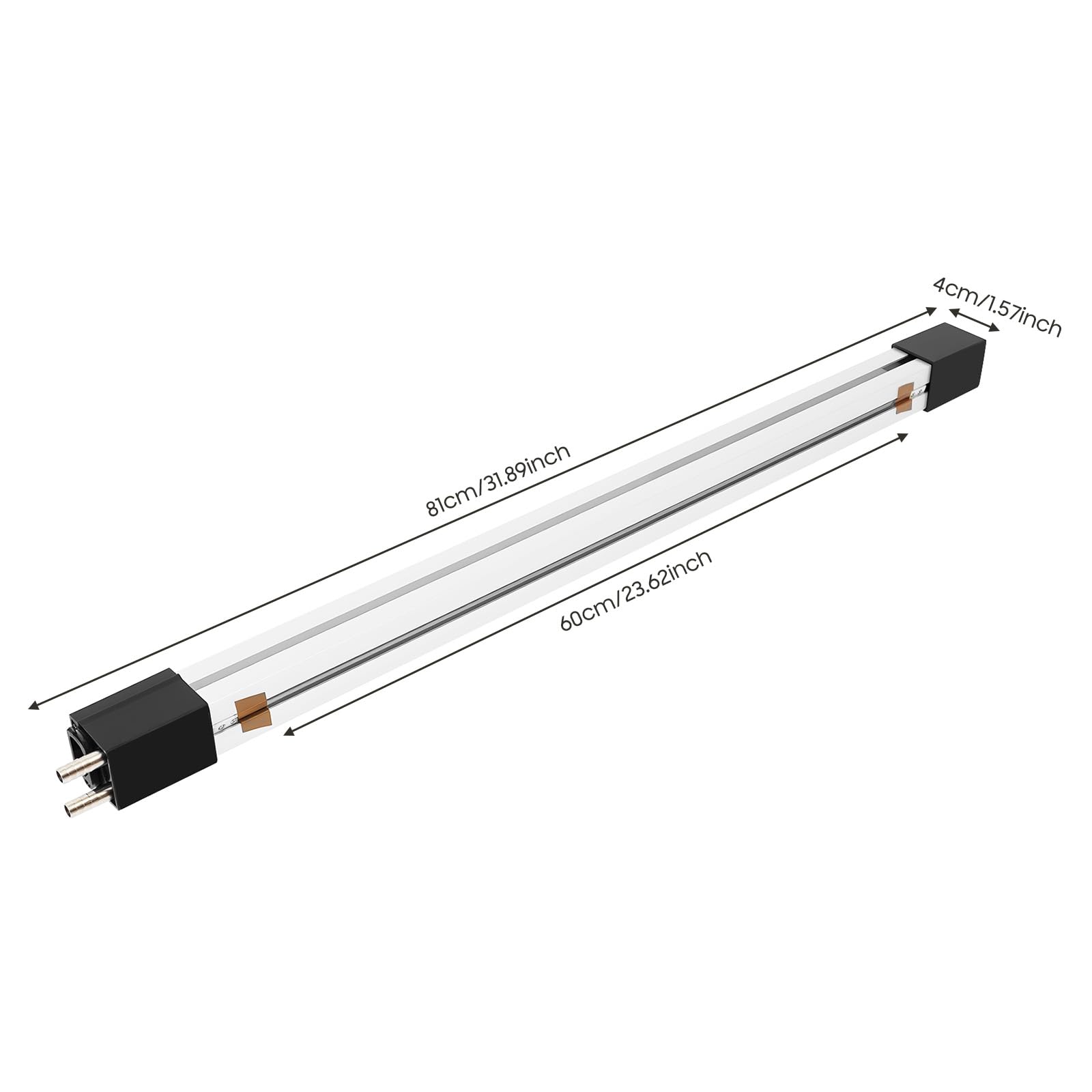 Piegatrice acrilico 600 mm riscaldatore portatile PVC 24 pollici