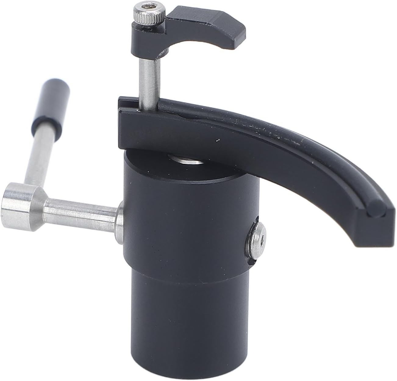 Automatic Hydraulic Safety Lift for Turntable Arm, Height Adjustable for Turntables, Aluminum Alloy + Stainless Steel (Black) - Image 1 of 9