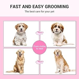 MIU-COLOR-Pet-Grooming-Brush-2-Sided-Undercoat-Rake-for-Dogs-Cats-Professional-Deshedding-Brush-and-Dematting-Tool-Effective-Removing-Knots-Mats-Tangles-for-Cats-Dogs-Extra-Wide-Pink - Cucciolini Doodles   MIU-COLOR-Pet-Grooming-Brush-2-Sided-Undercoat-Rake-for-Dogs-Cats-Professional-Deshedding-Brush-and-Dematting-Tool-Effective-Removing-Knots-Mats-Tangles-for-Cats-Dogs-Extra-Wide-Pink