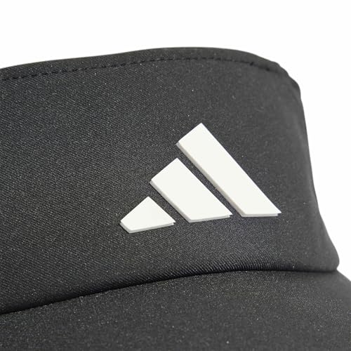 Image of ADIDAS Unisex's Visor (JN6086 Black /White