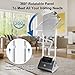 1500W Standing Clothes Steamer with Adjustable Ironing Board, 90 Min Steam Time, 8 Steam Levels, 2.5L Tank - Professional Garment Steamer，black