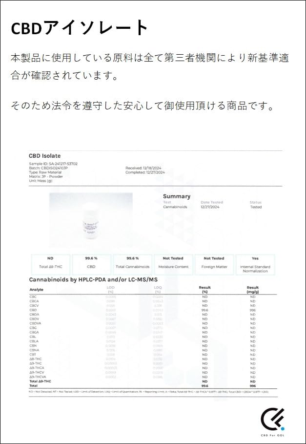 Amazon | CBD For QOL【3グラム】CBGハーブ CBG30％/CBD10％/CDT