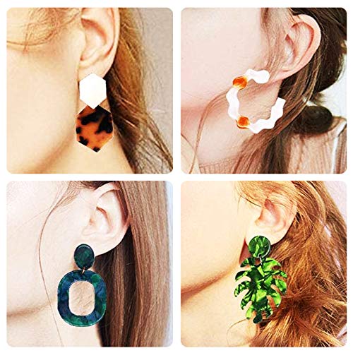 Cayway Resin Silicone Mold,Mixed Ring Jewelry Resin Casting Molds With Various Making Tools For Liquid Clay Crafting, Resin Epoxy, Jewelry #TOP4