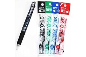 Zebra Clip On Multi Pen (4 Colors Ink Pens + 0.5mm Mechanical Pencil)