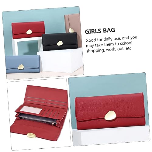 Women's Bifold Wallet Card Case Rfid Blocking Multi-functional Coin Purse for Girls Bag3