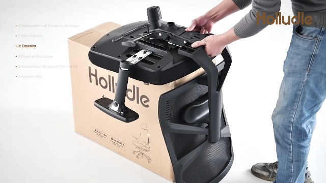 Diablo V-Commander Ergonomische Bureaustoel Executive Stoel 3D armleuningen Lendensteun Verstelbare hoofdsteun en zitting Mesh Draagvermogen tot 200 KG (Zwart